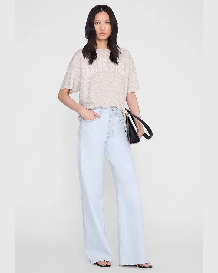 Leopard Arch Tee — Anine Bing